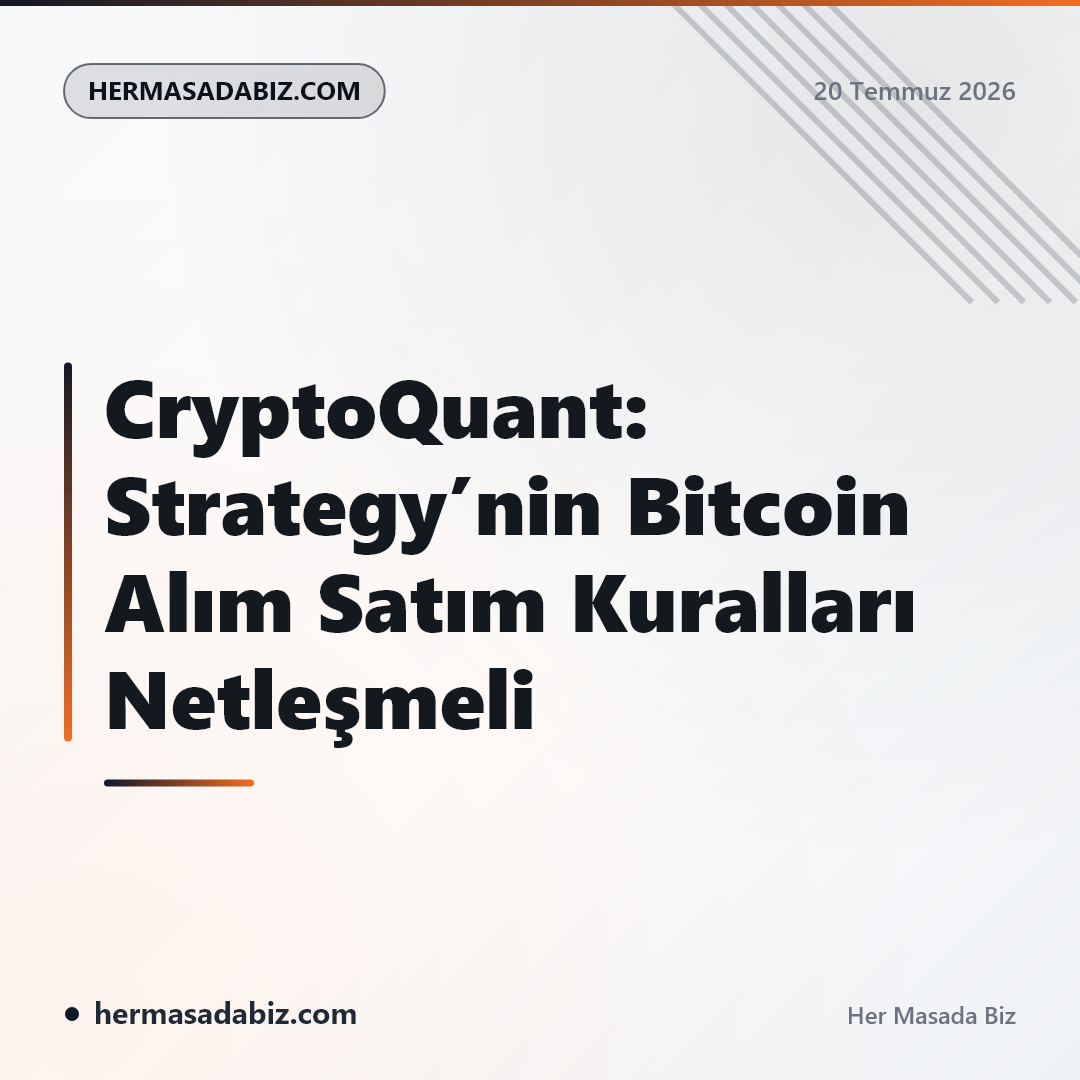 CryptoQuant: Strategy’nin Bitcoin Alım Satım Kuralları Netleşmeli