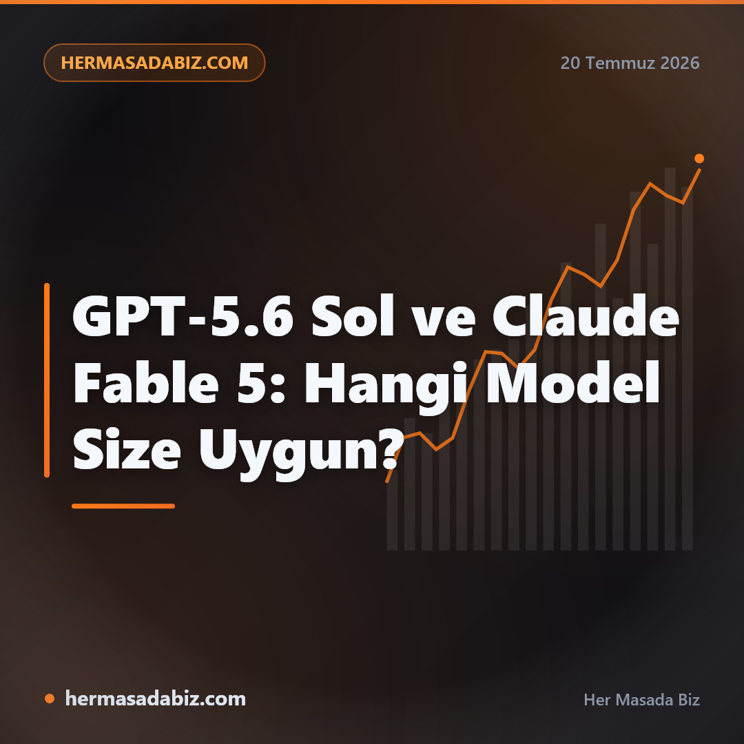 GPT-5.6 Sol ve Claude Fable 5: Hangi Model Size Uygun?