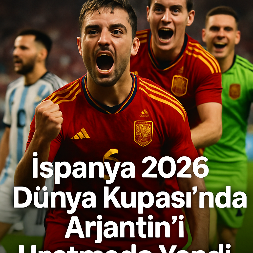 İspanya 2026 Dünya Kupası’nda Arjantin’i Uzatmada Yendi