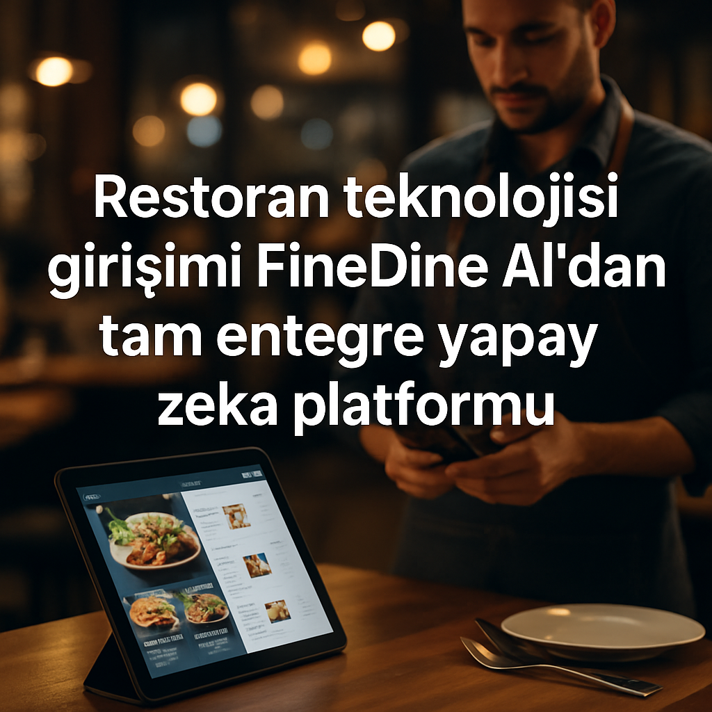 FineDine AI platformu restoran operasyonlarını yapay zekayla birleştirdi