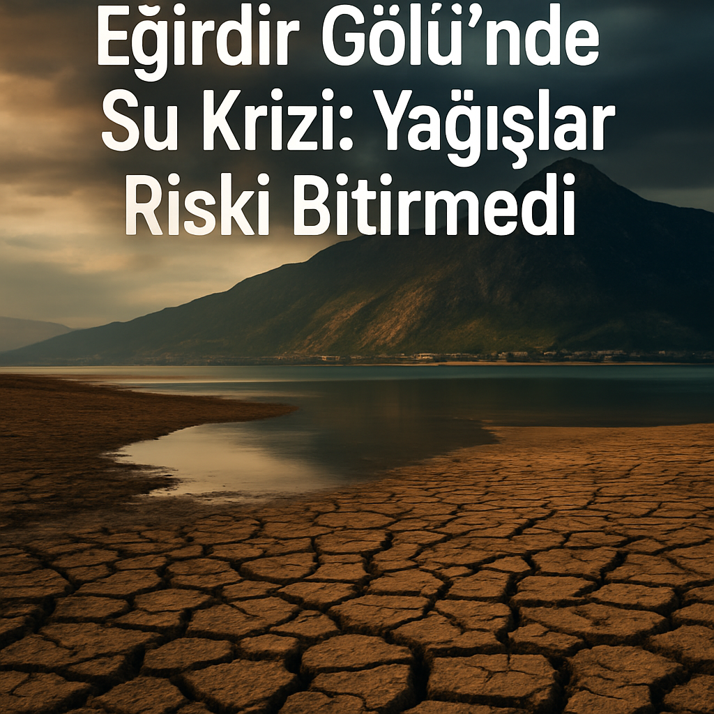 Eğirdir Gölü’nde Su Krizi: Yağışlar Riski Bitirmedi