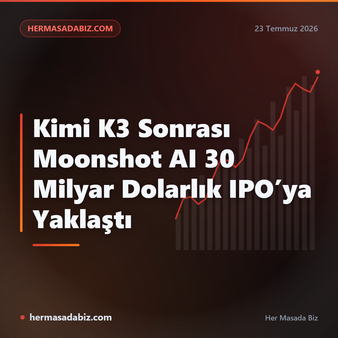 Kimi K3 Sonrası Moonshot AI 30 Milyar Dolarlık IPO’ya Yaklaştı