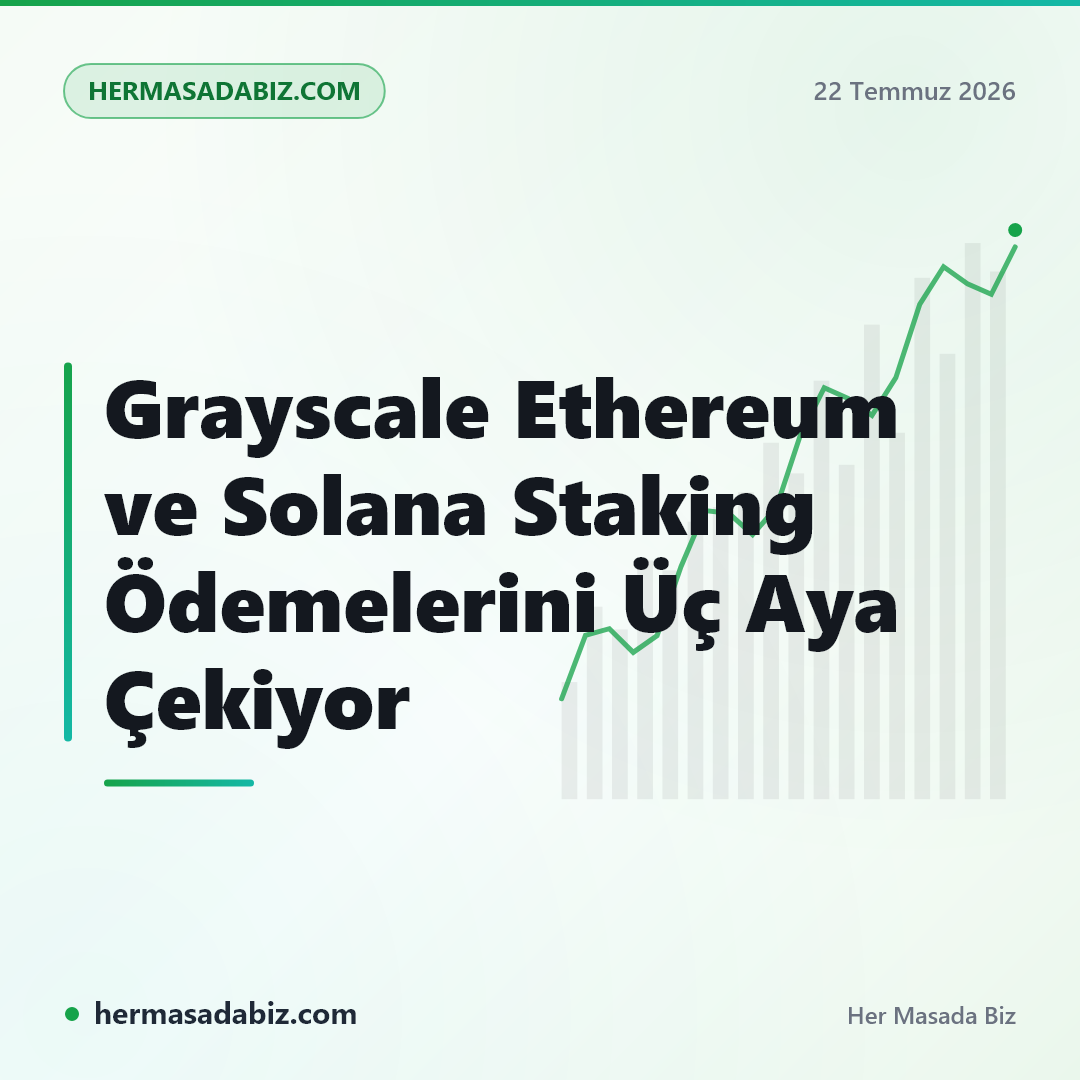 Grayscale Ethereum ve Solana Staking Ödemelerini Üç Aya Çekiyor