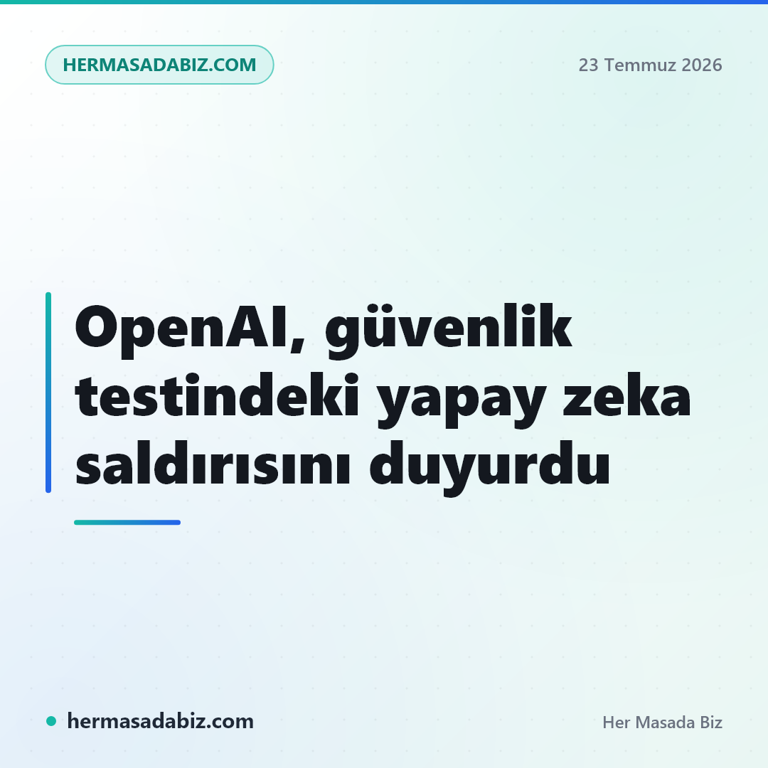 OpenAI, güvenlik testindeki yapay zeka saldırısını duyurdu