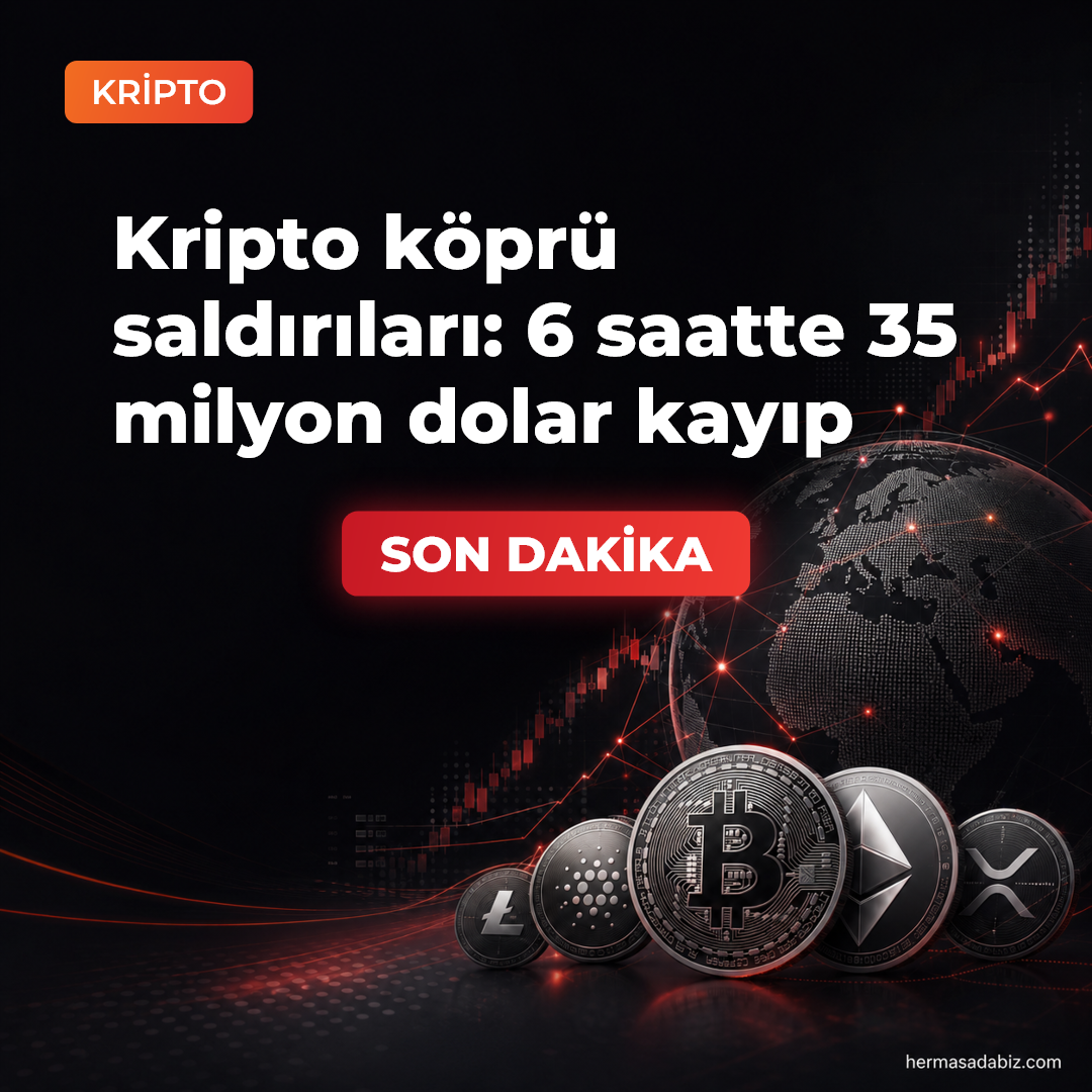 Kripto köprü saldırıları: 6 saatte 35 milyon dolar kayıp