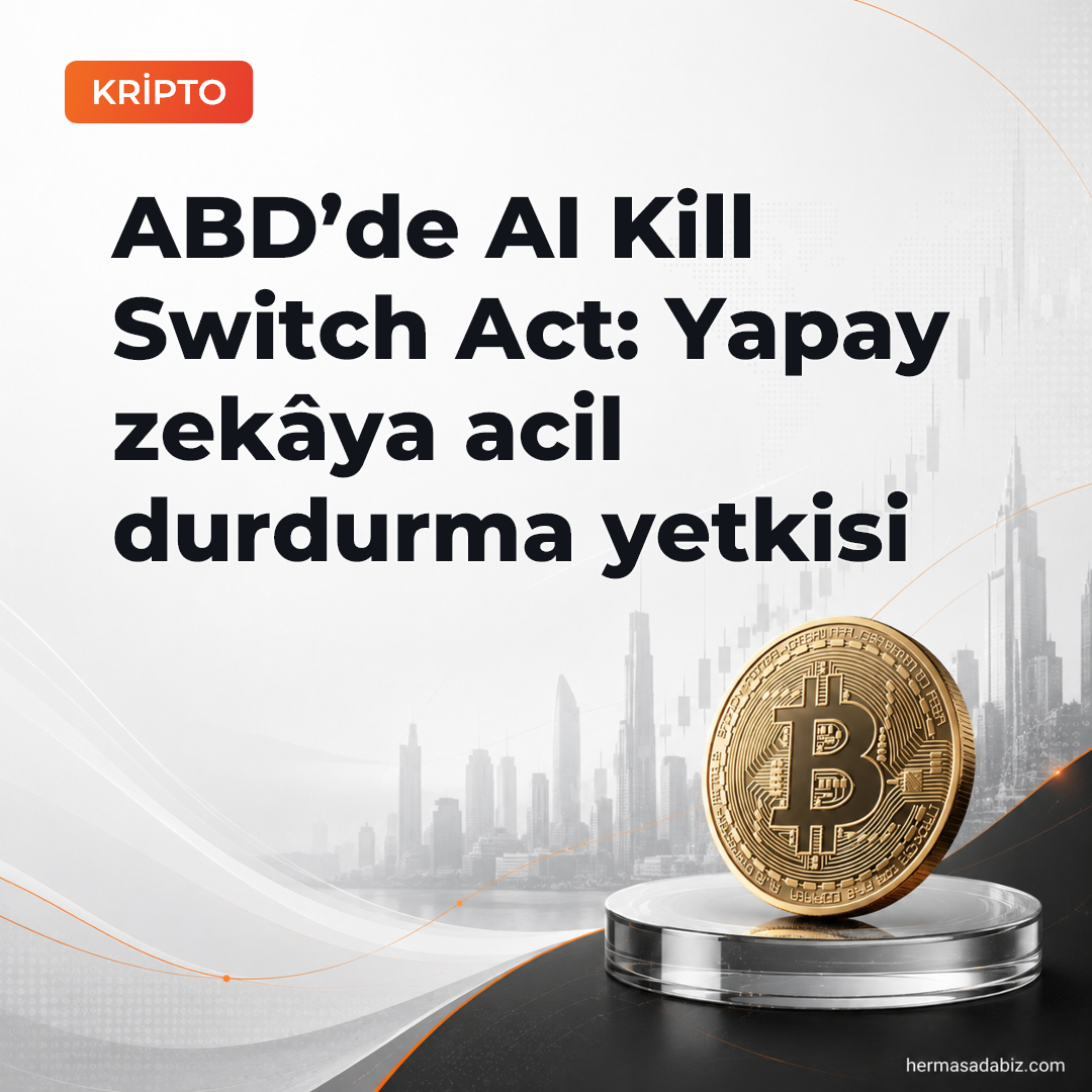 ABD’de AI Kill Switch Act: Yapay zekâya acil durdurma yetkisi